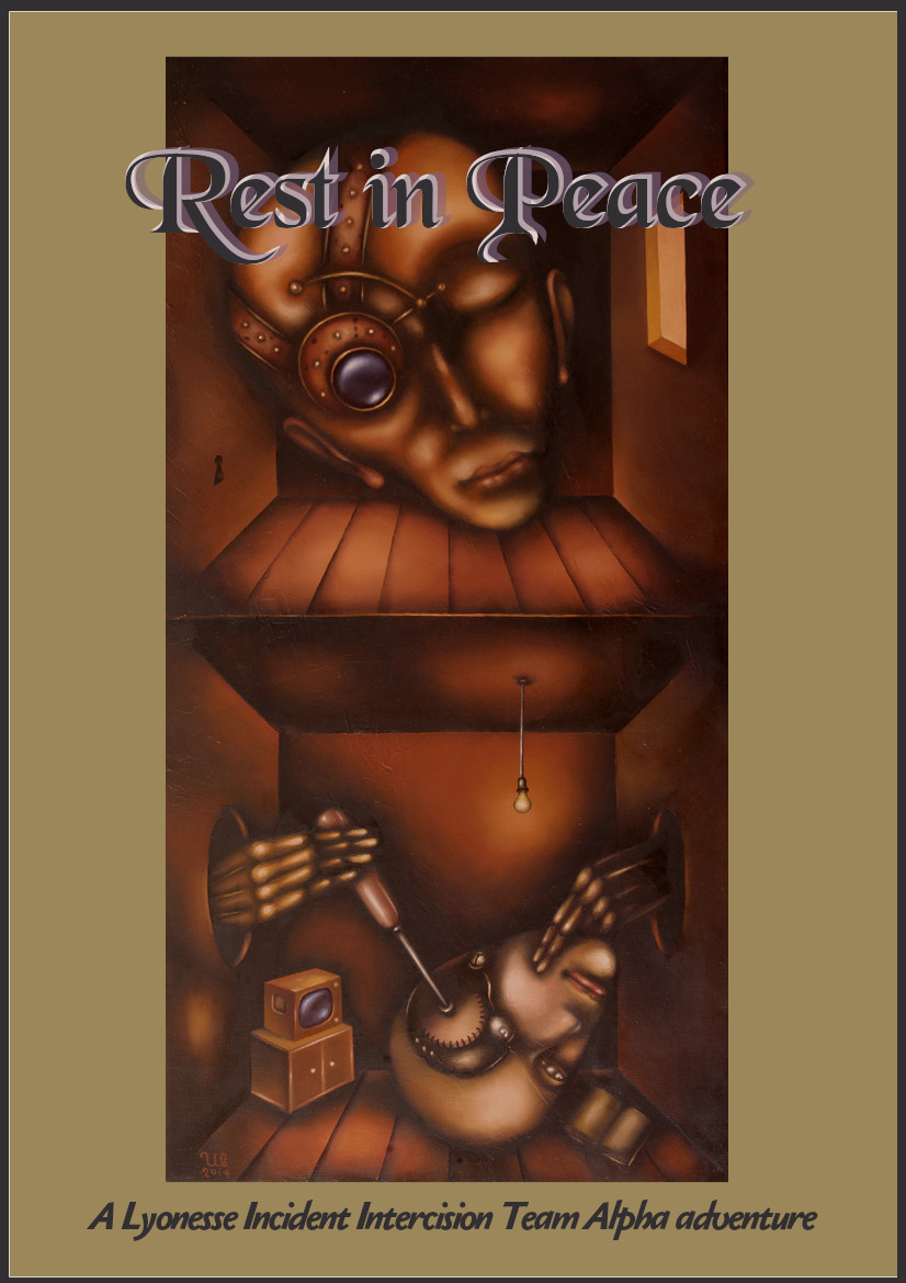 Lyonesse Incident Intercision Team Alpha 2: Rest in Peace - front cover