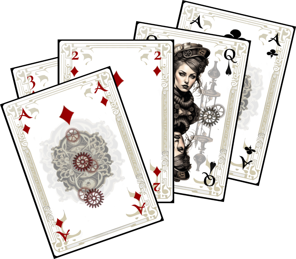 Yarthe poker deck sample spread